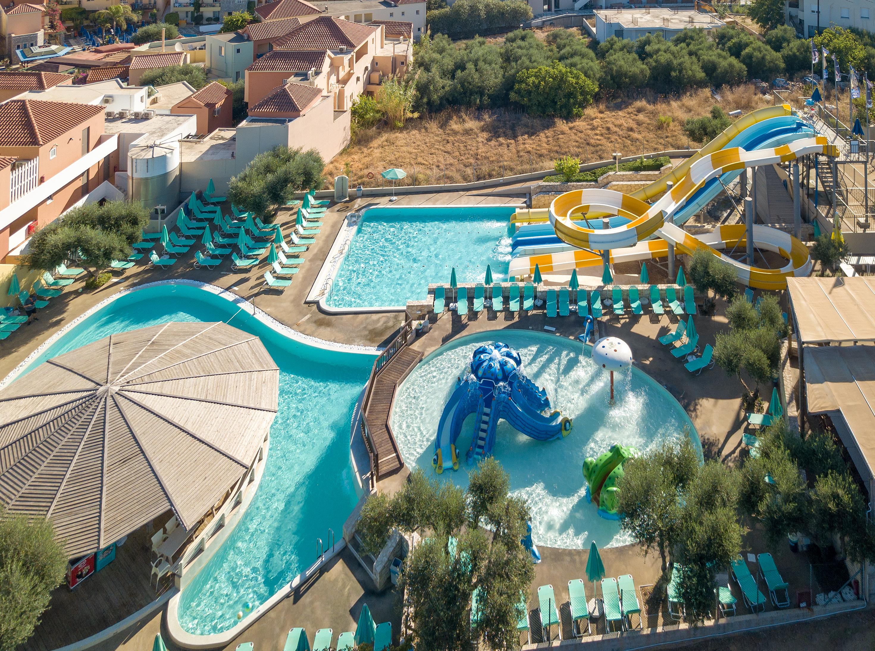 Iolida Village Water Park Hotel Agia Marina Екстериор снимка